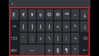  Cómo PONER CARACTERES ESPECIALES en ANDROID FÁCIL y RÁPIDO