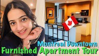 Apartment Tour Montreal Downtown | Furnished Apartment | Life in Canada