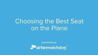 Travel Tips: Choosing the Best Seat on the Plane from Airfarewatchdog