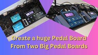 Connecting Two Monster Pedalboards Together