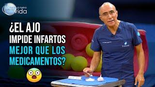 ¿El ajo es mejor que los medicamentos para prevenir infartos?   