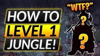 IS JUNGLE LEVEL 1 BROKEN IN 7.35D? - How To Carry From The Jungle - Dota 2 Luna Guide