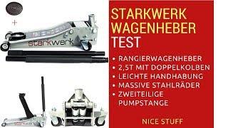 Starkwerk SW 505/2,5T Wagenheber TEST | Nice Stuff