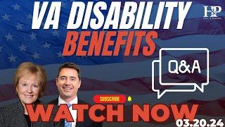 LIVE Q+A with VA Disability Benefits Lawyers!