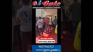 gate 2025 l gate cse l Sunday extra classes l break time #igate #bhilai