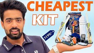 UNBOXING World’s First Fully Loaded Cheapest Cricket Kit | With 2 Bats