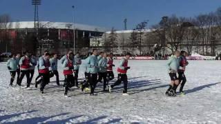 Last Training before Feyenoord - Ajax (30-01-2010)