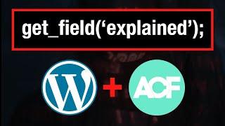 WordPress Advanced Custom Fields for Beginners: get_field() Function Explained (With Examples)