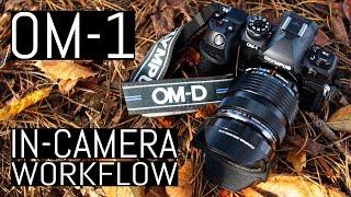 OM System OM-1 – In-Camera Workflow - Selecting and Editing Images Without a PC