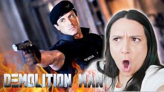 DEMOLITION MAN (1993) | FIRST TIME WATCHING | Reaction & Commentary | what about the seashells!?