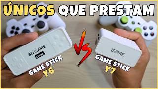 Duelo dos MELHORES: GAME STICK Y6 vs GAME STICK Y7. A verdade CHOCANTE revelada!