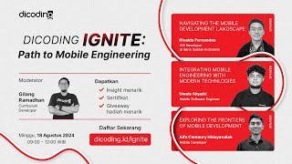 Dicoding Ignite: Path to Mobile Engineering