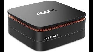 ACEPC AK1 Mini PC - 1TB mSata upgrade and Linux Install