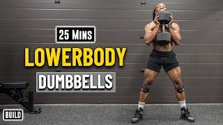 25 Mins Dumbbell Lowerbody Workout | Build Muscle 20