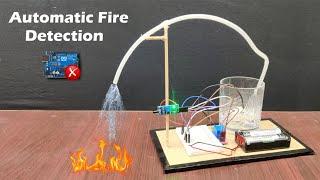 Fire Extinguisher System Without Arduino | Fire Detector without Controller