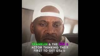 Franklin and GTA 6 Actor unboxed GTA 6?! #gta5 #gta #gta6