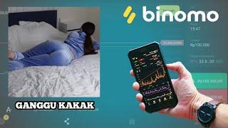 GANGGU KAKAK MAIN BINOMO TREDING FOREX PROFIT 2.5 JUTA RUPIAH FFT CRYPTO IDX