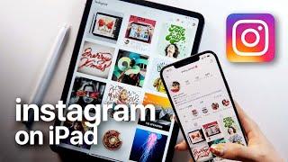 How to Use Instagram on iPad!!