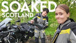 We Got SOAKED! On Our Scottish Motorcycle Adventure!