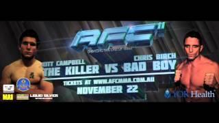 AFC 11 Latest Fight Promo