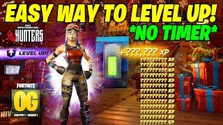 EASY XP for RENEGADE RAIDER! Fortnite XP Map to LEVEL UP in OG Chapter 6 Season 1! NO TIMER!