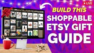 Workshop: Build A Shoppable Etsy Gift Guide - The Friday Bean Coffee Meet