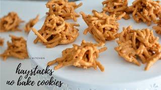 Butterscotch Haystacks/ 3 Ingredients No Bake Cookies