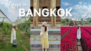 5 days in bangkok + khao yai day trip | thailand vlog