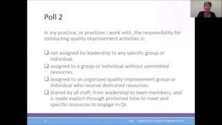 NRHI SAN: QI  Module 1: Section 2: Framework for Leading Change