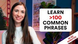 1 hour of common phrases in English (with examples)