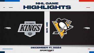 NHL Highlights | Kings vs. Penguins - December 17, 2024