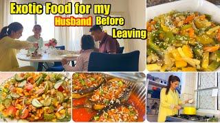 Prepared all Exotic Recipes For my HUSBAND | BEST & SIMPLE meal recipes for weight Loss