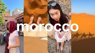 4 days in morocco ️ marrakech, camping in the sahara desert