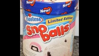 Hostess Sno Balls Ice Cream Review