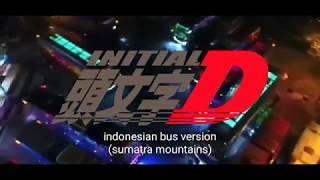 indonesian bus, battle overtake  compilation (sumatera mountains) #3