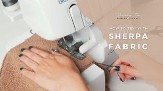 How to sew with Sherpa fabric | Tips & Tricks from Sewing Therapy