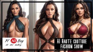 4K AI LOOKBOOK | Exotic AI Models - Haute Couture Fashion Show 4K