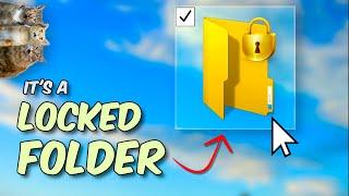 How To PASSWORD LOCK FOLDERS in Win 10/11 | Set Password To Folders Easily | Create A SECRET FOLDER