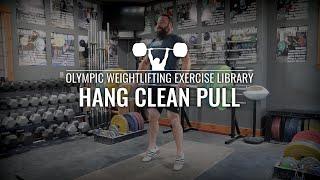 Hang Clean Pull | Olympic Weightlifting Exercise Library