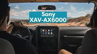 Sony XAV-AX6000 digital multimedia receiver | Crutchfield