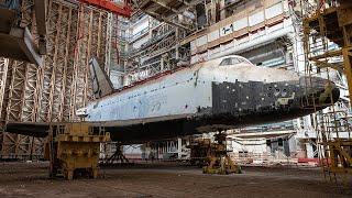 Return to the ABANDONED Soviet Buran SPACE SHUTTLES