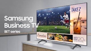 Samsung Business TV: A TV built for your business | Samsung