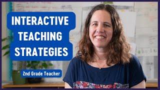 Interactive Teaching Strategies! 2nd Grade Teacher on Be GLAD