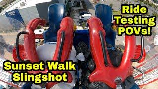 Sunset Walk Slingshot Ride Testing POVs!
