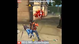 Gyan bhai first gameplay in free fire #shorts