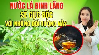 Cảnh Báo| Lá Đinh Lăng Những Đối Tượng Sau Không Nên Uống | Đỗ Ngọc Diệp