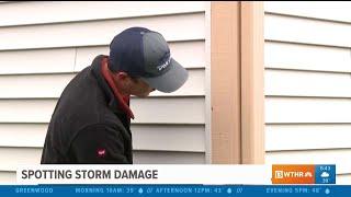 How to spot hail damage