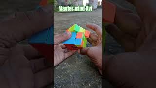 Master mind Avi 3×3 Rubik's cube please like and subscribe and support me 