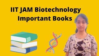 IIT JAM Biotechnology Important Books