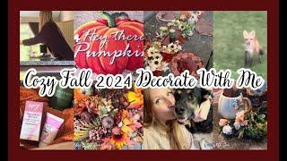  Minimal Fall Decorate With Me 2024 | Cozy & Relaxing Home Transformation